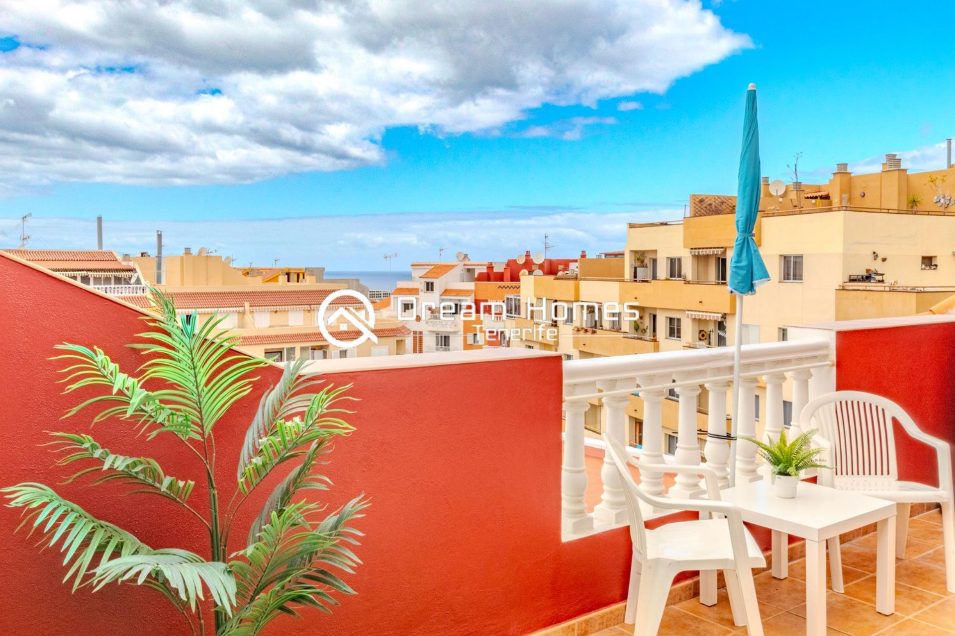 Cozy 1-Bed Penthouse with a View Terrace Real Estate Dream Homes Tenerife