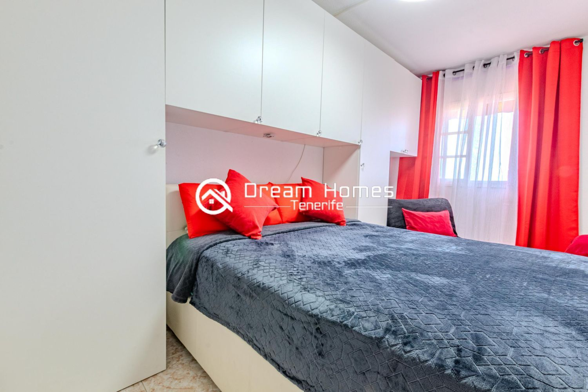 Cozy 1-Bed Penthouse with a View Bedroom Real Estate Dream Homes Tenerife
