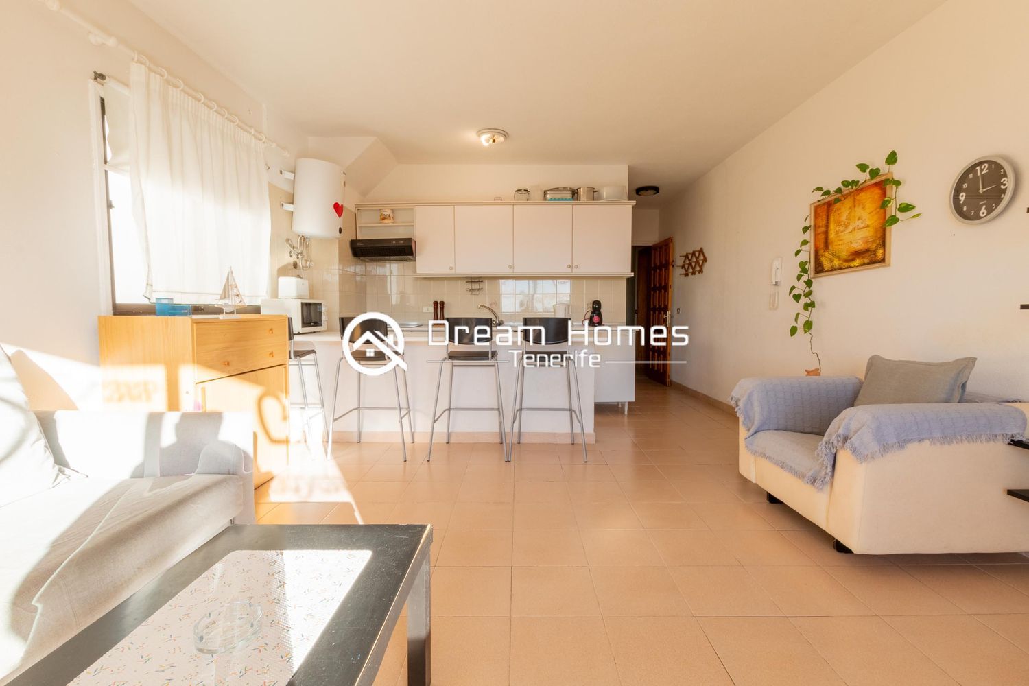 Bright & Airy Apartment with Sea Views Living Room Real Estate Dream Homes Apartment