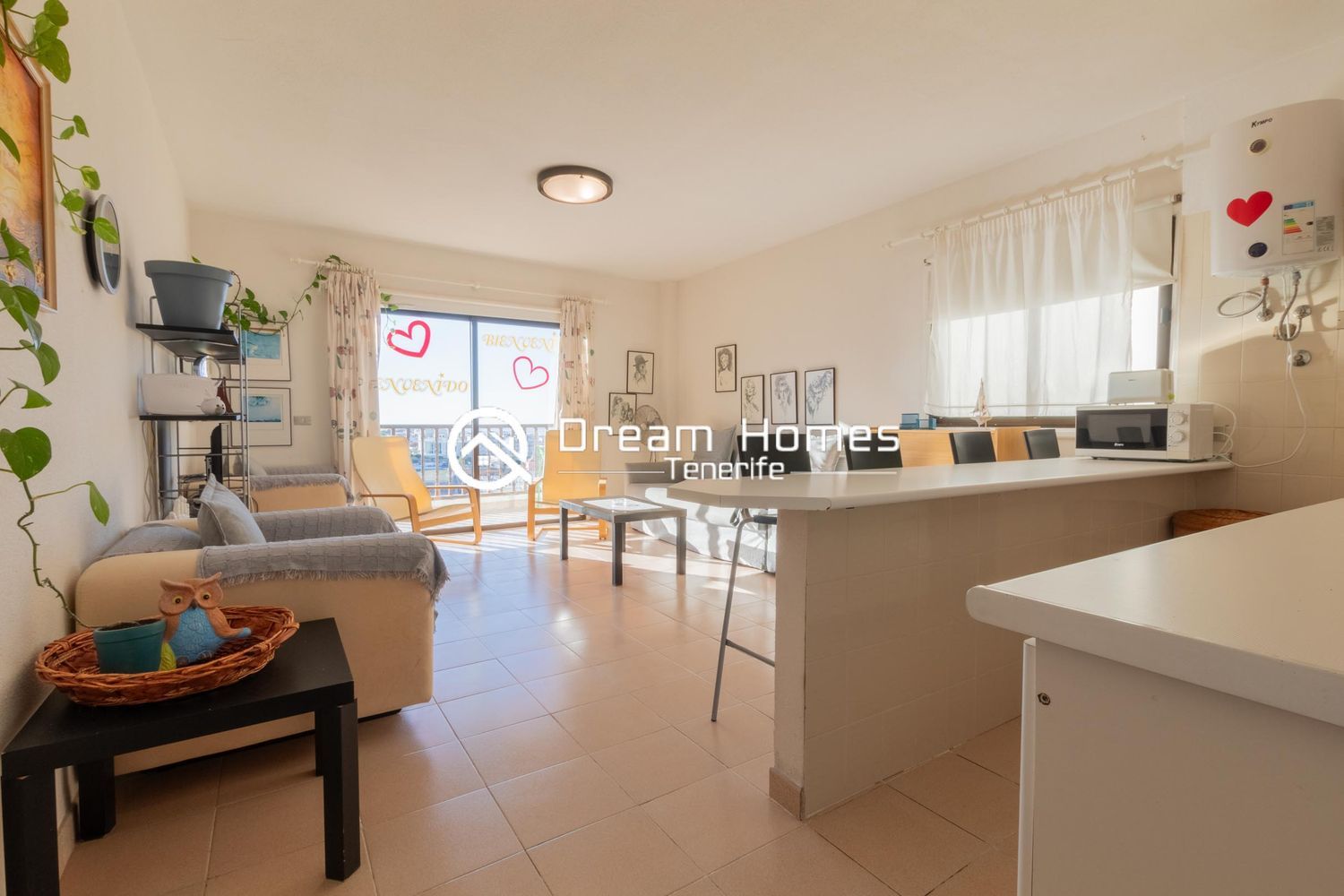 Bright & Airy Apartment with Sea Views Living Room Real Estate Dream Homes Apartment