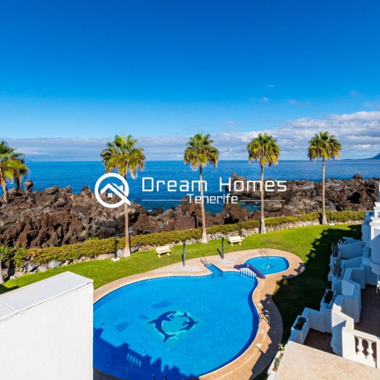 Luxury Oceanfront Apartment Pool Real Estate Dream Homes Tenerife