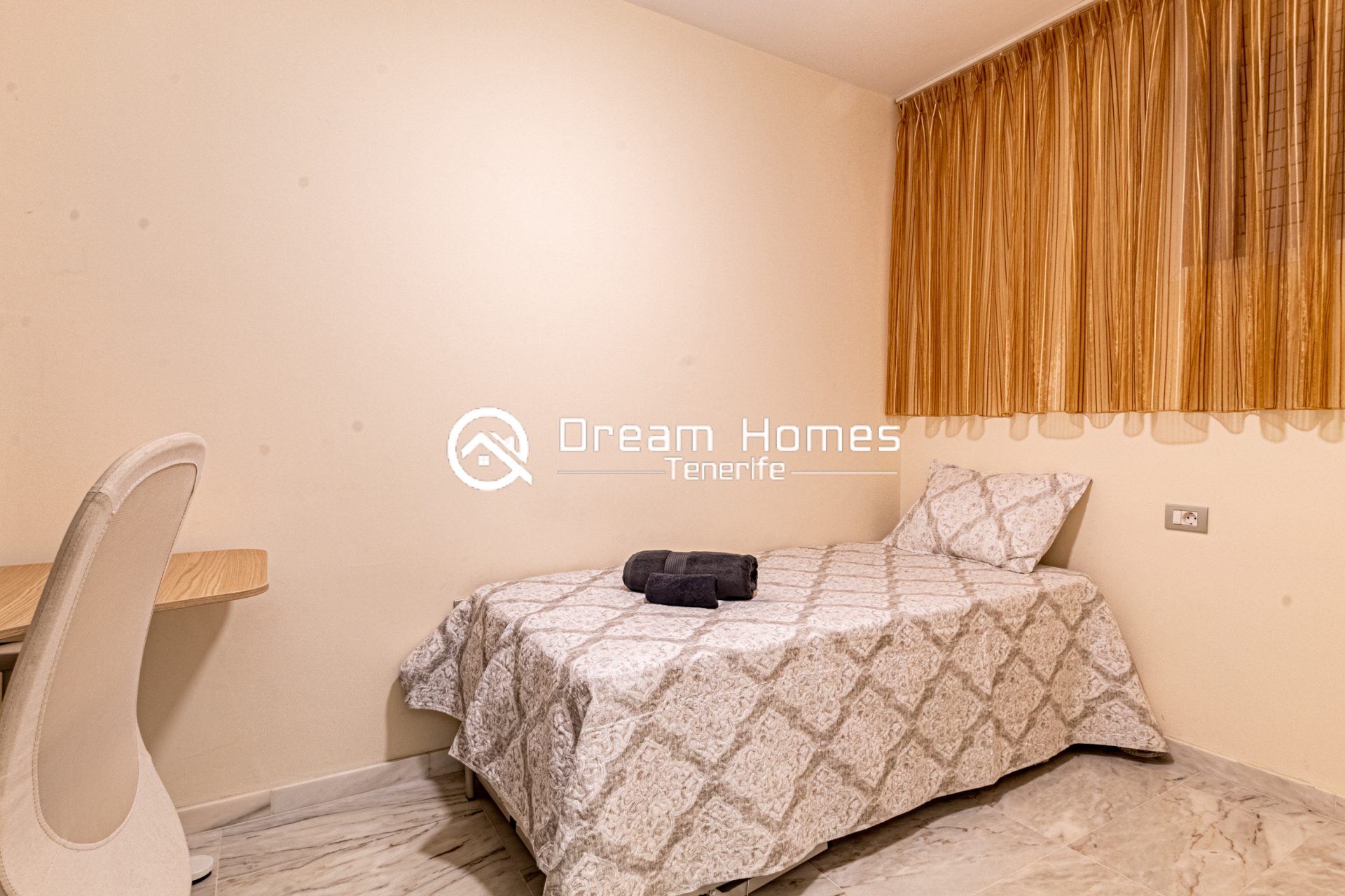 Bright 3-Bed with Terrace & Views Bedroom Real Estate Dream Homes Tenerife