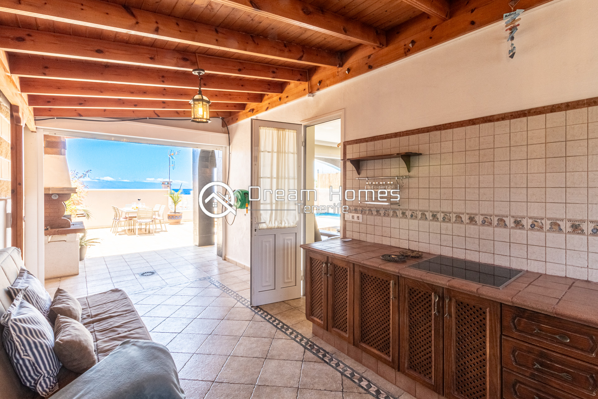 Villa Mirador del Atlantico With Heated Pool Kitchen Real Estate Dream Homes Tenerife