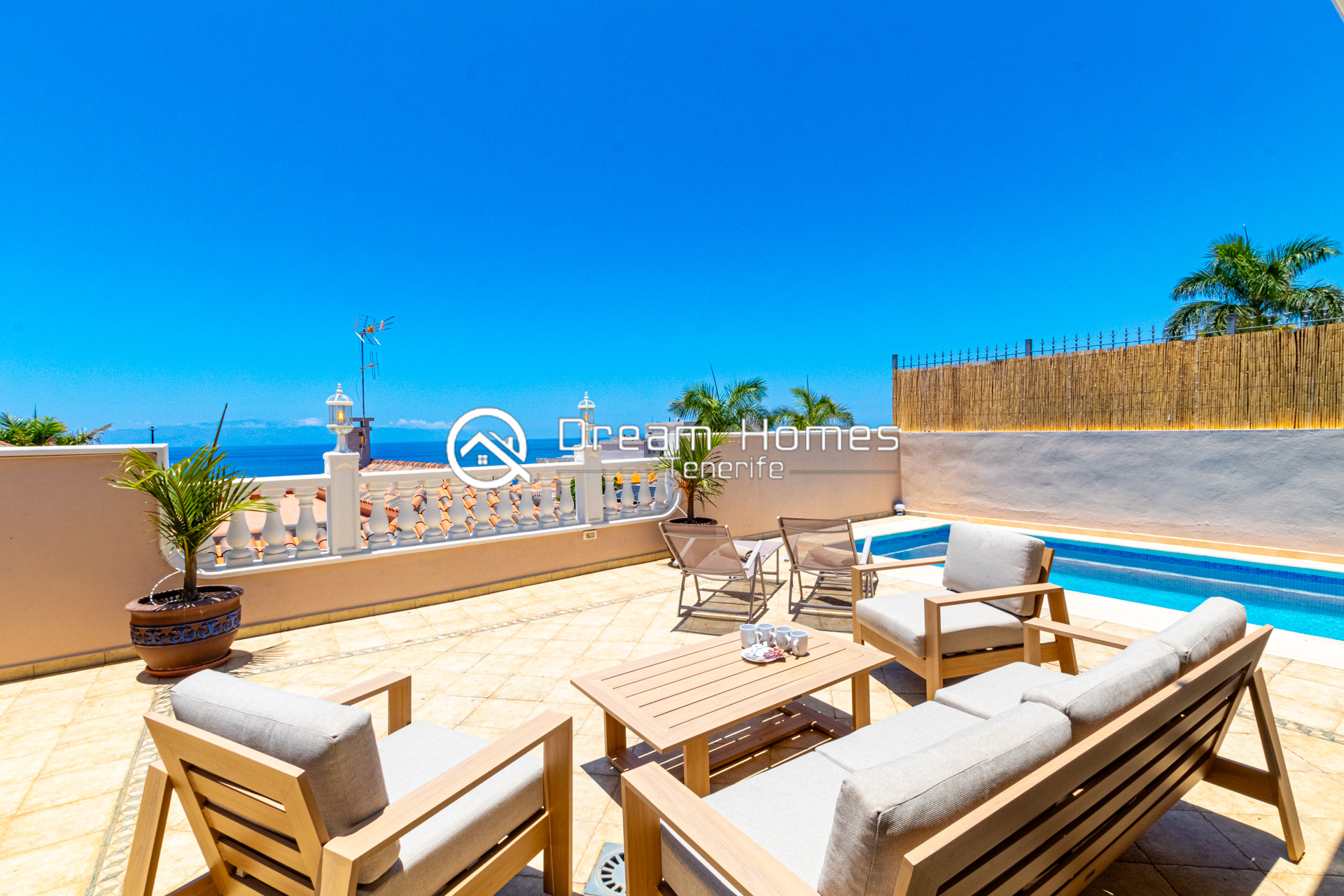 Villa Mirador del Atlantico With Heated Pool Terrace Real Estate Dream Homes Tenerife