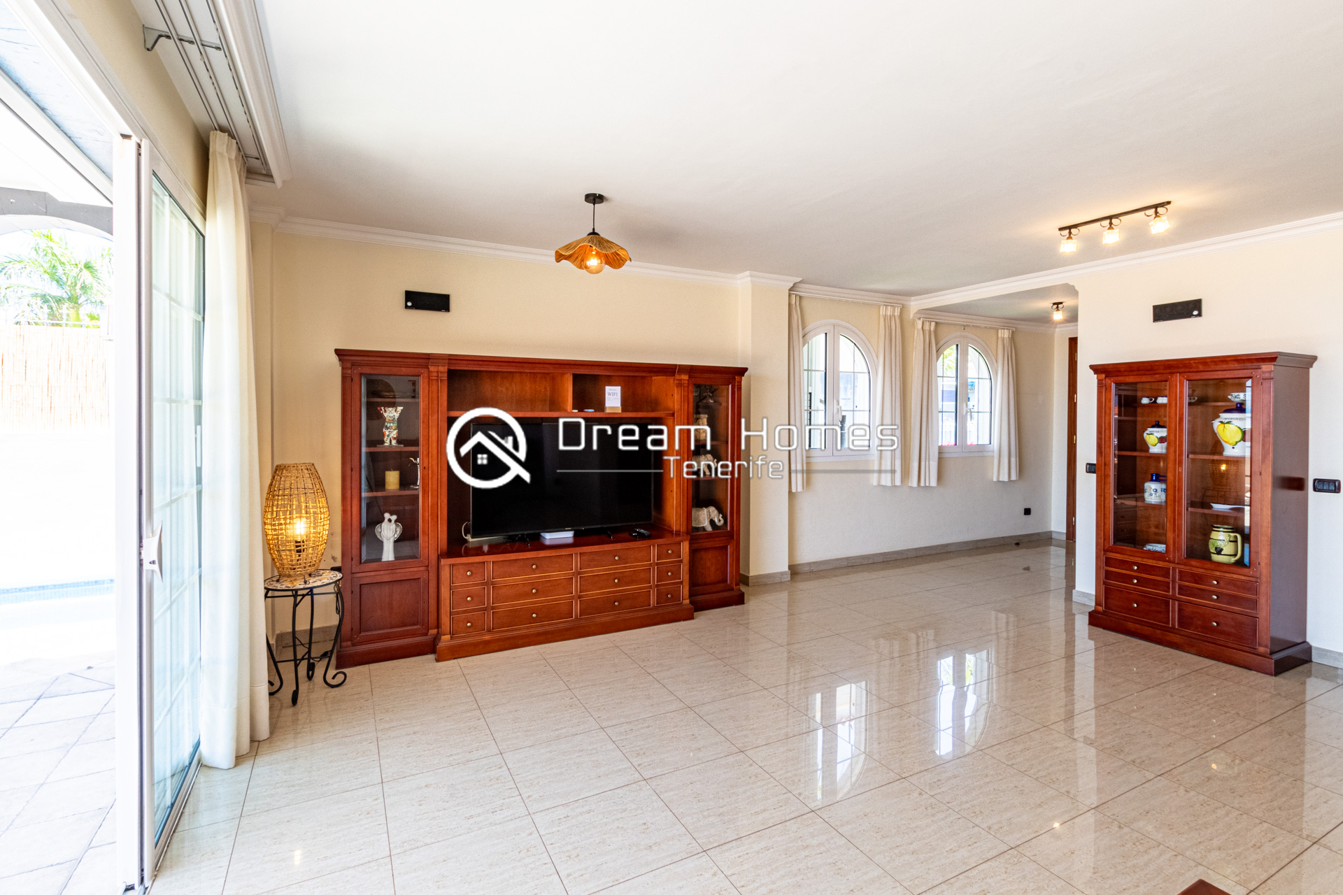 Villa Mirador del Atlantico With Heated Pool Living Room Real Estate Dream Homes Tenerife