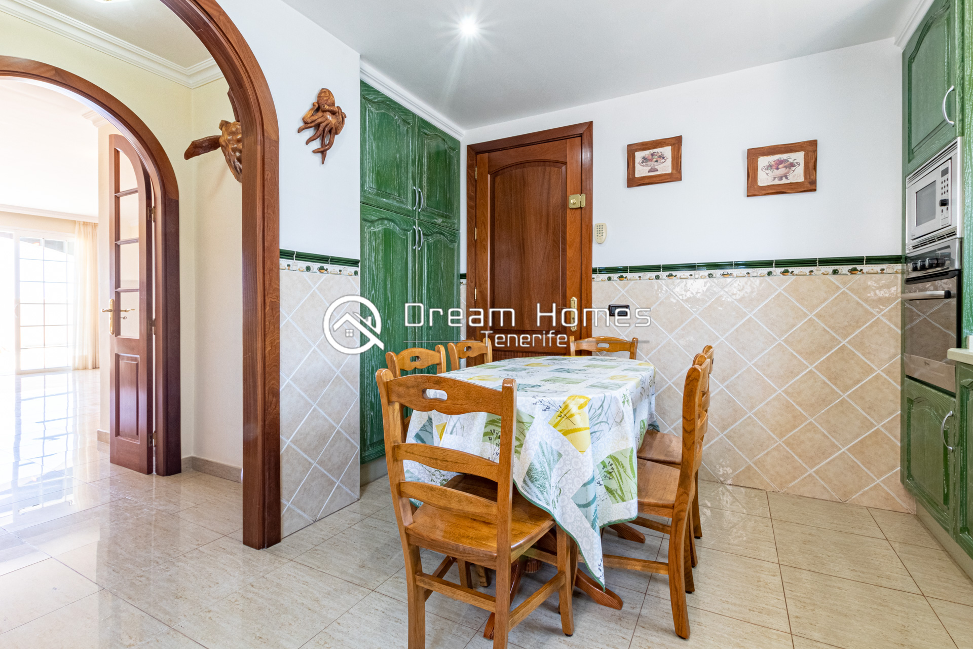 Villa Mirador del Atlantico With Heated Pool Kitchen Real Estate Dream Homes Tenerife