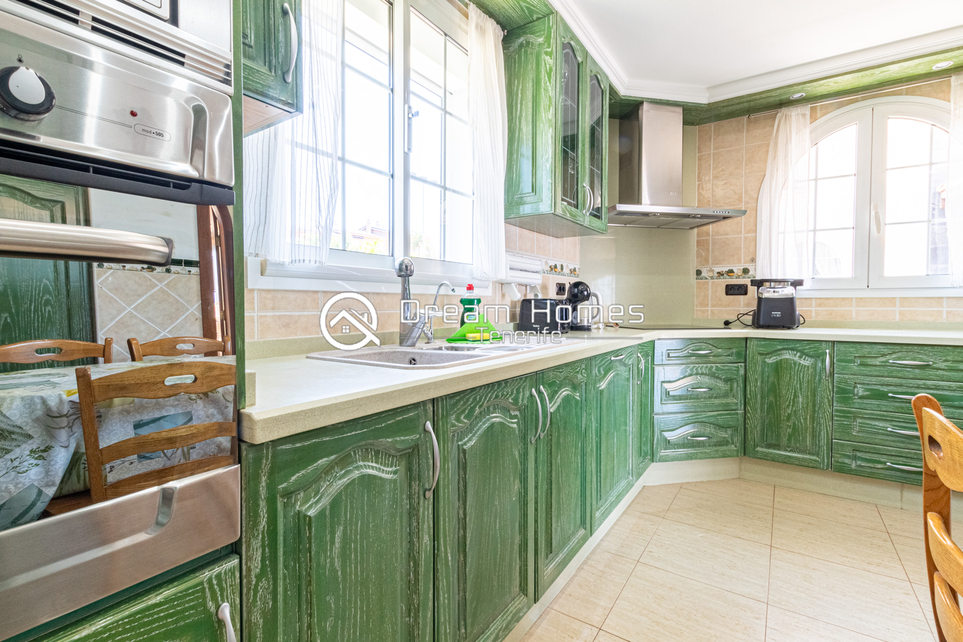 Villa Mirador del Atlantico With Heated Pool Kitchen Real Estate Dream Homes Tenerife