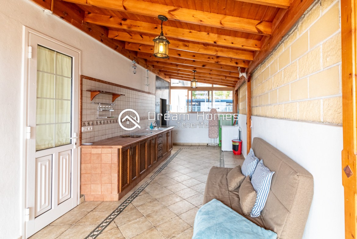 Villa Mirador del Atlantico With Heated Pool Kitchen Real Estate Dream Homes Tenerife