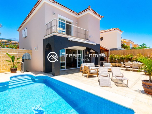 Villa Mirador del Atlantico With Heated Pool Facade Real Estate Dream Homes Tenerife
