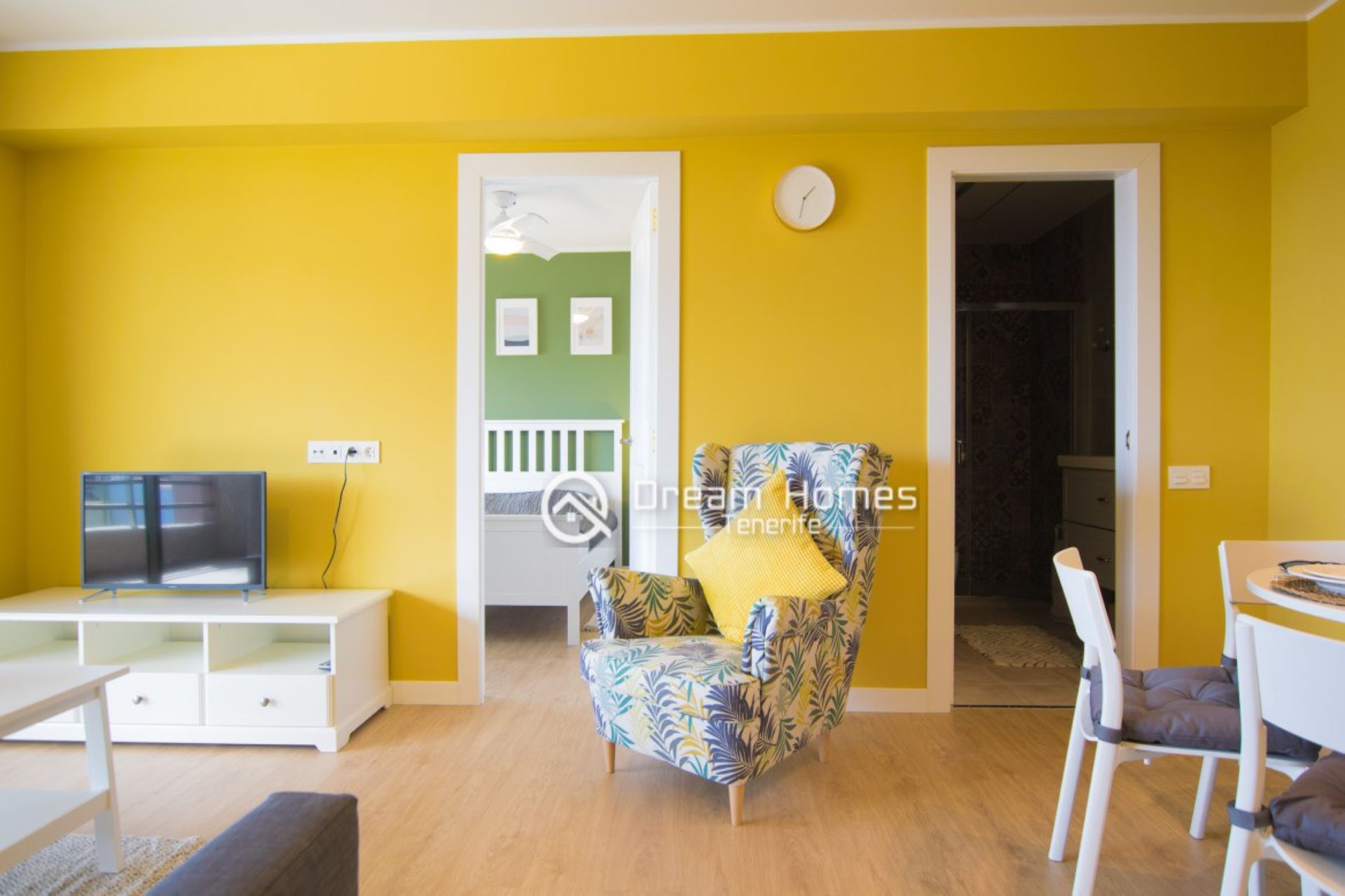 Delightful 2-Bedroom Apartment Living Room Real Estate Dream Homes Tenerife