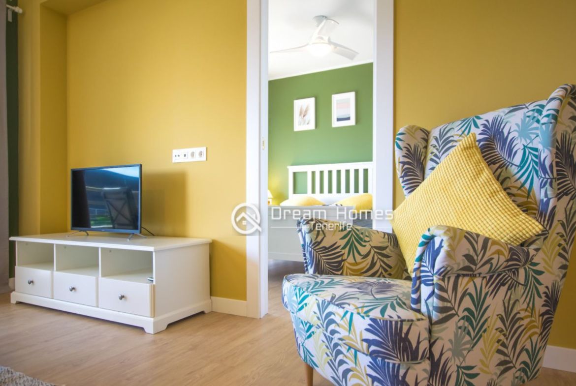 Delightful 2-Bedroom Apartment Living Room Real Estate Dream Homes Tenerife