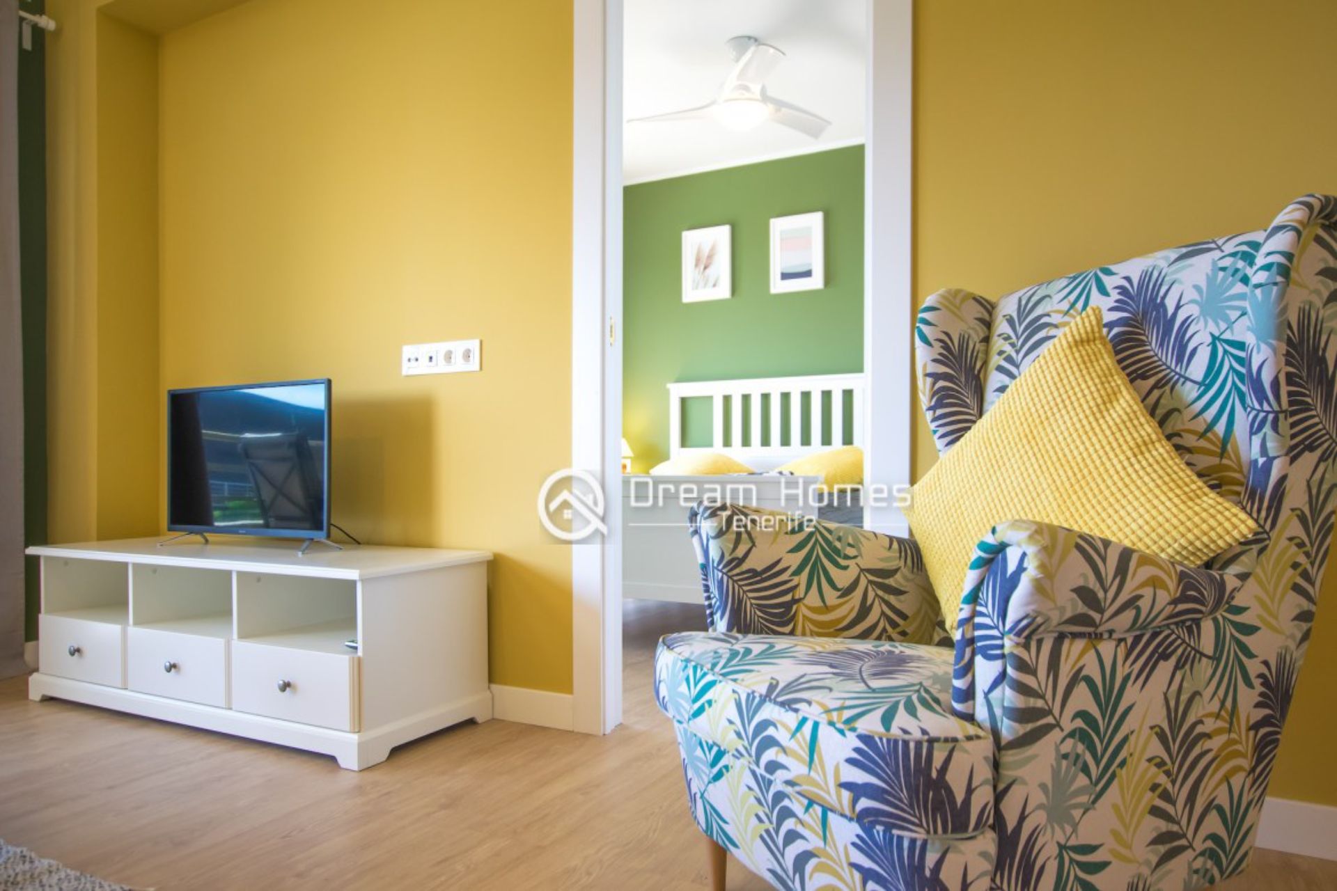 Delightful 2-Bedroom Apartment Living Room Real Estate Dream Homes Tenerife