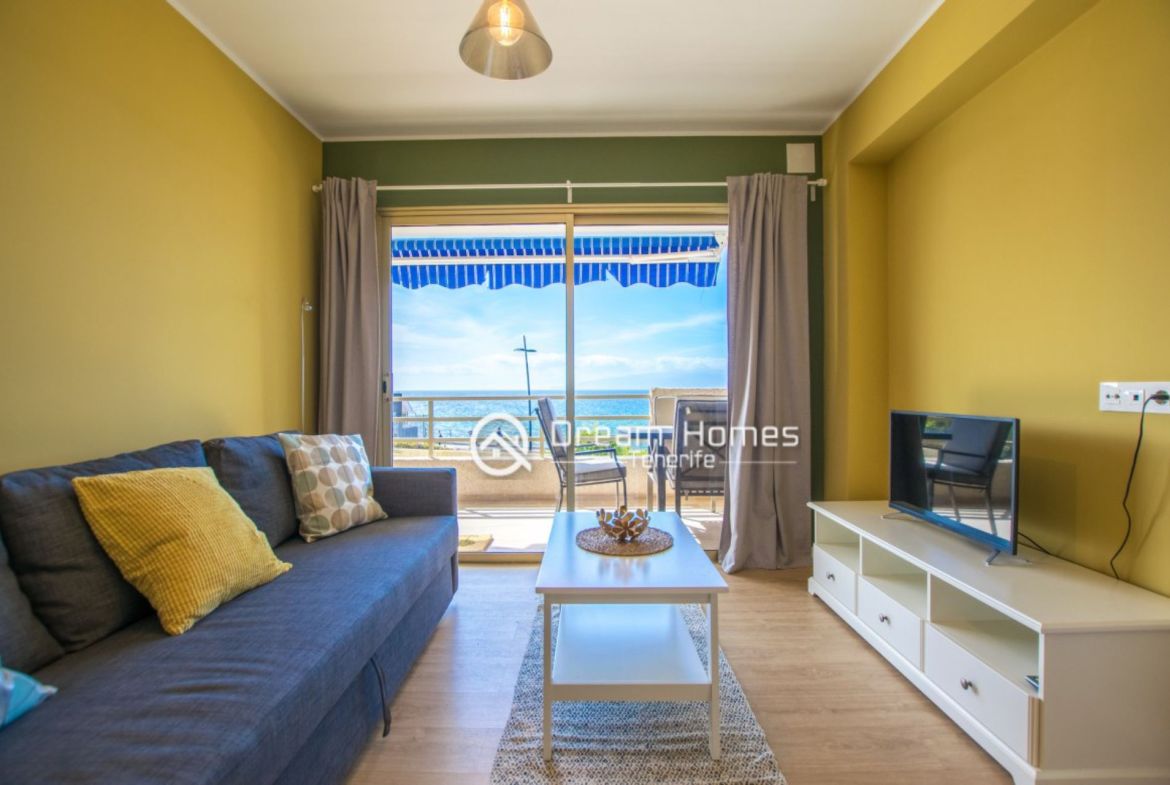 Delightful 2-Bedroom Apartment Living Room Real Estate Dream Homes Tenerife