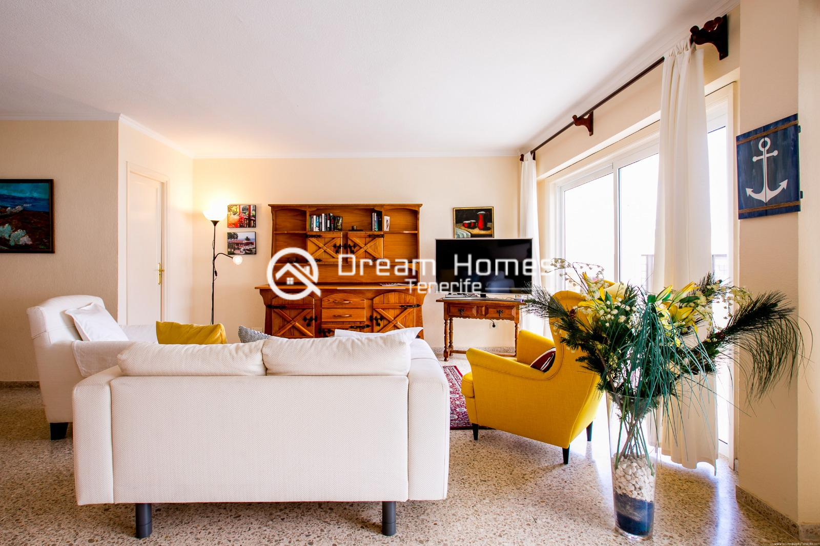 Stunning View 2 Bed Family Apartment Living Room Real Estate Dream Homes Tenerife