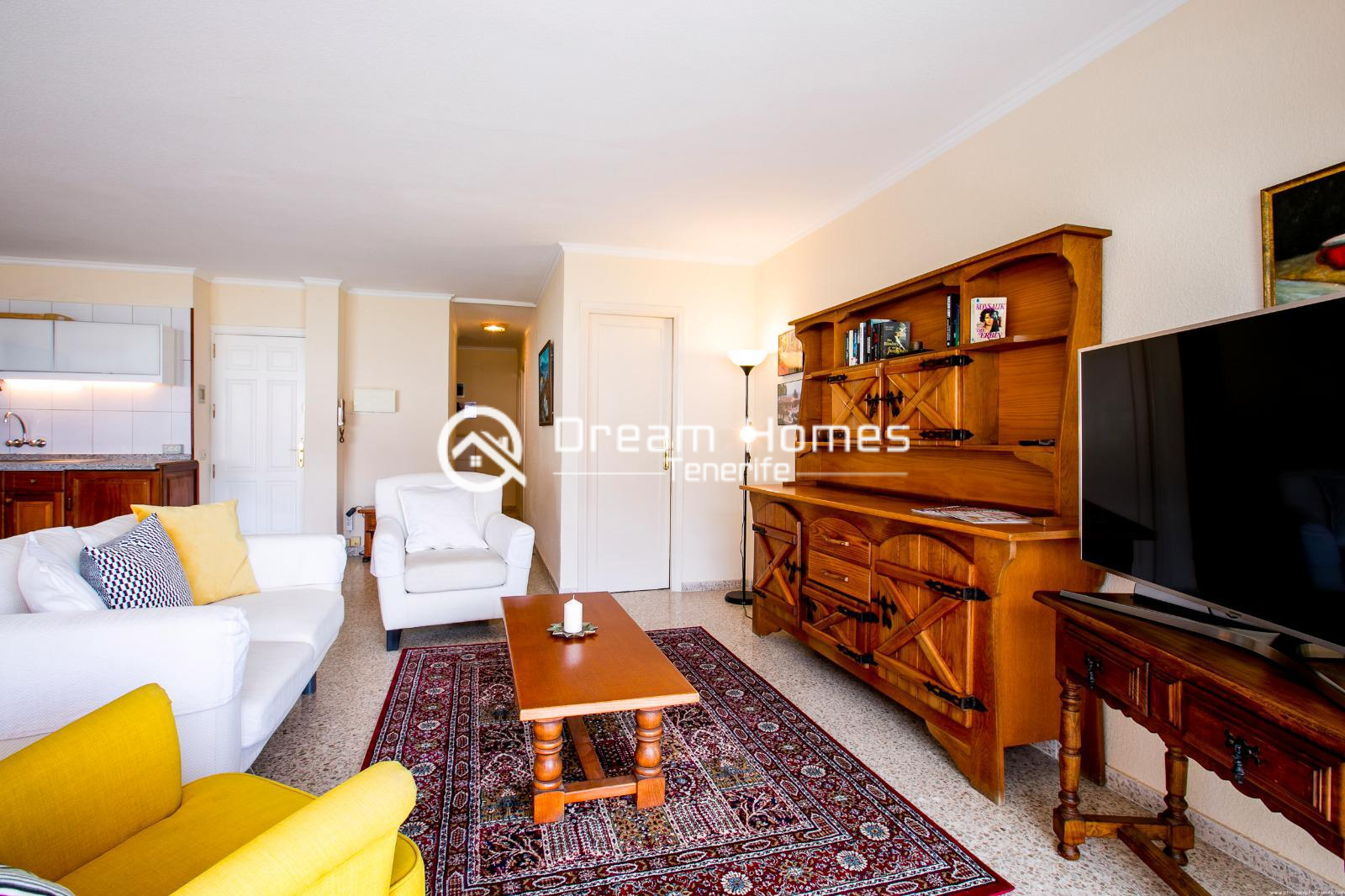 Stunning View 2 Bed Family Apartment Living Room Real Estate Dream Homes Tenerife