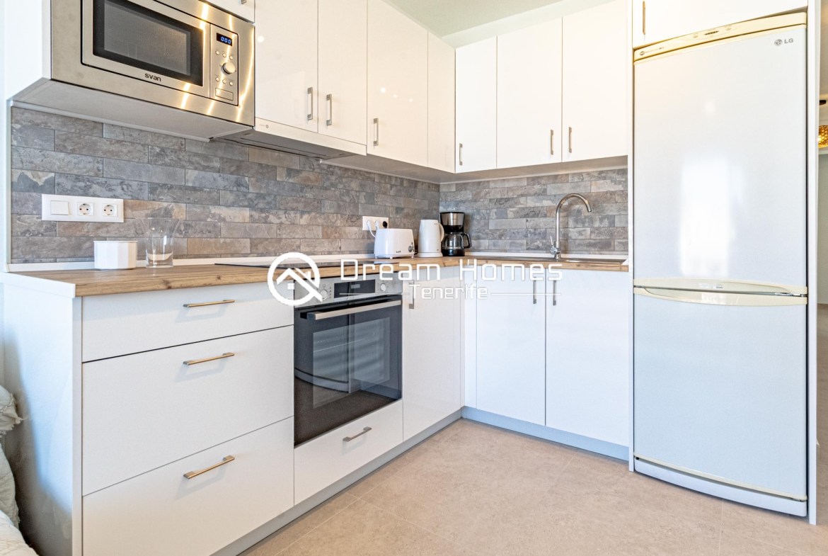 Playa Arena Ocean Suite by Dream Homes Tenerife Kitchen Real Estate Dream Homes Tenerife