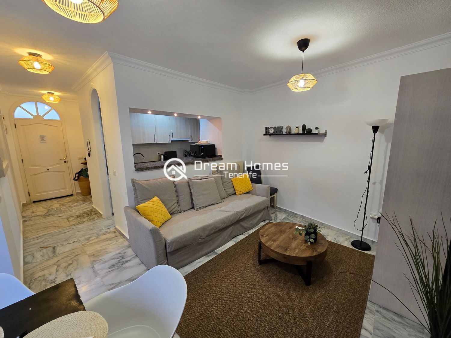 High Demand 1-Bedroom Apartment Living Room Real Estate Dream Homes Tenerife