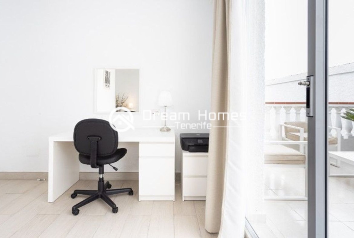 South-Facing Apartment with Sea Views Bedroom Real Estate Dream Homes Tenerife