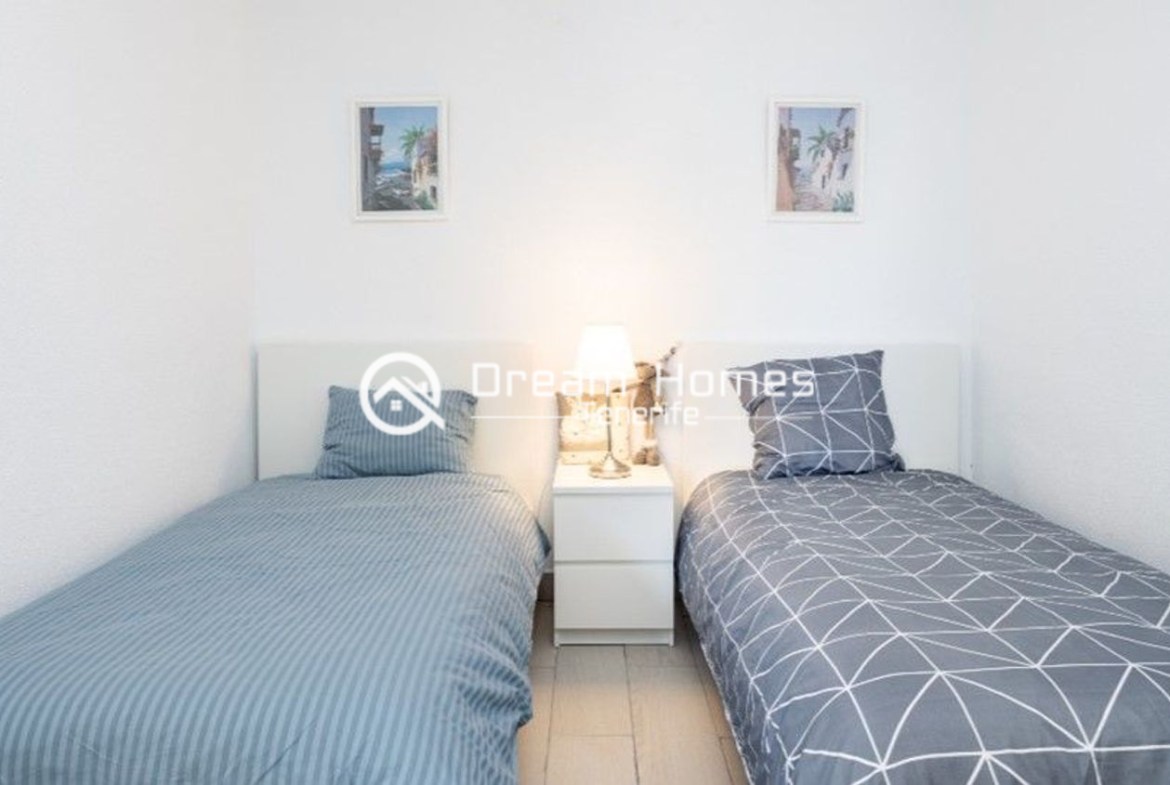 South-Facing Apartment with Sea Views Bedroom Real Estate Dream Homes Tenerife