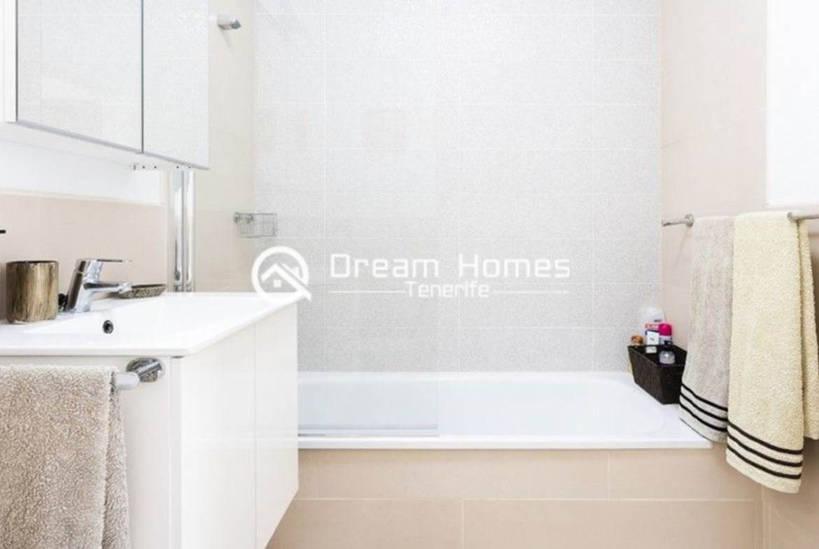 South-Facing Apartment with Sea Views Bathroom Real Estate Dream Homes Tenerife