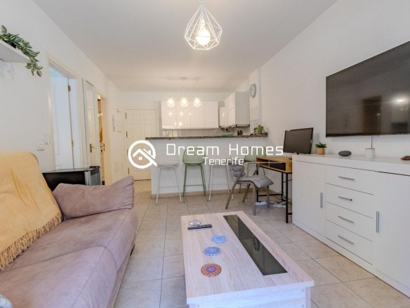 Beachside Apartment in Puerto de Santiago Living Room Real Estate Dream Homes Tenerife