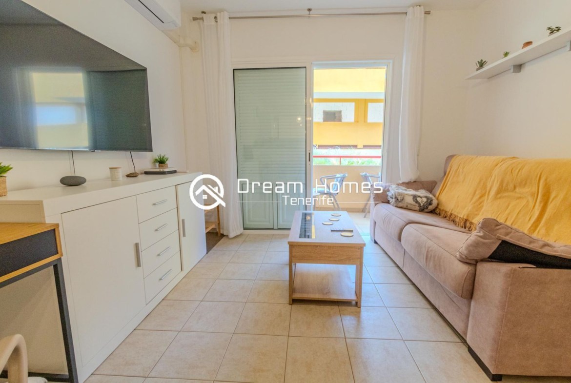 Beachside Apartment in Puerto de Santiago Living Room Real Estate Dream Homes Tenerife