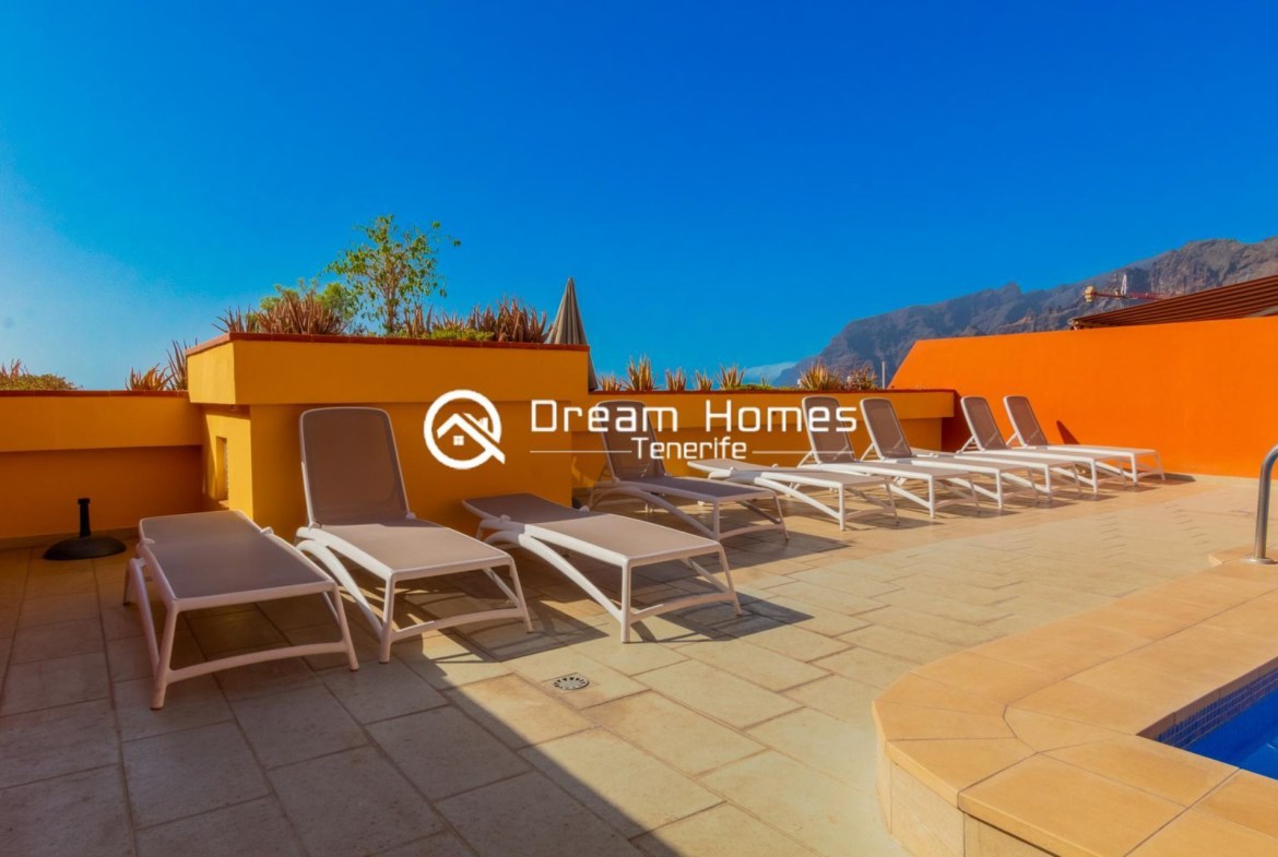 Breathtaking 1-Bedroom Apartment in Los Gigantes Pool Real Estate Dream Homes Tenerife
