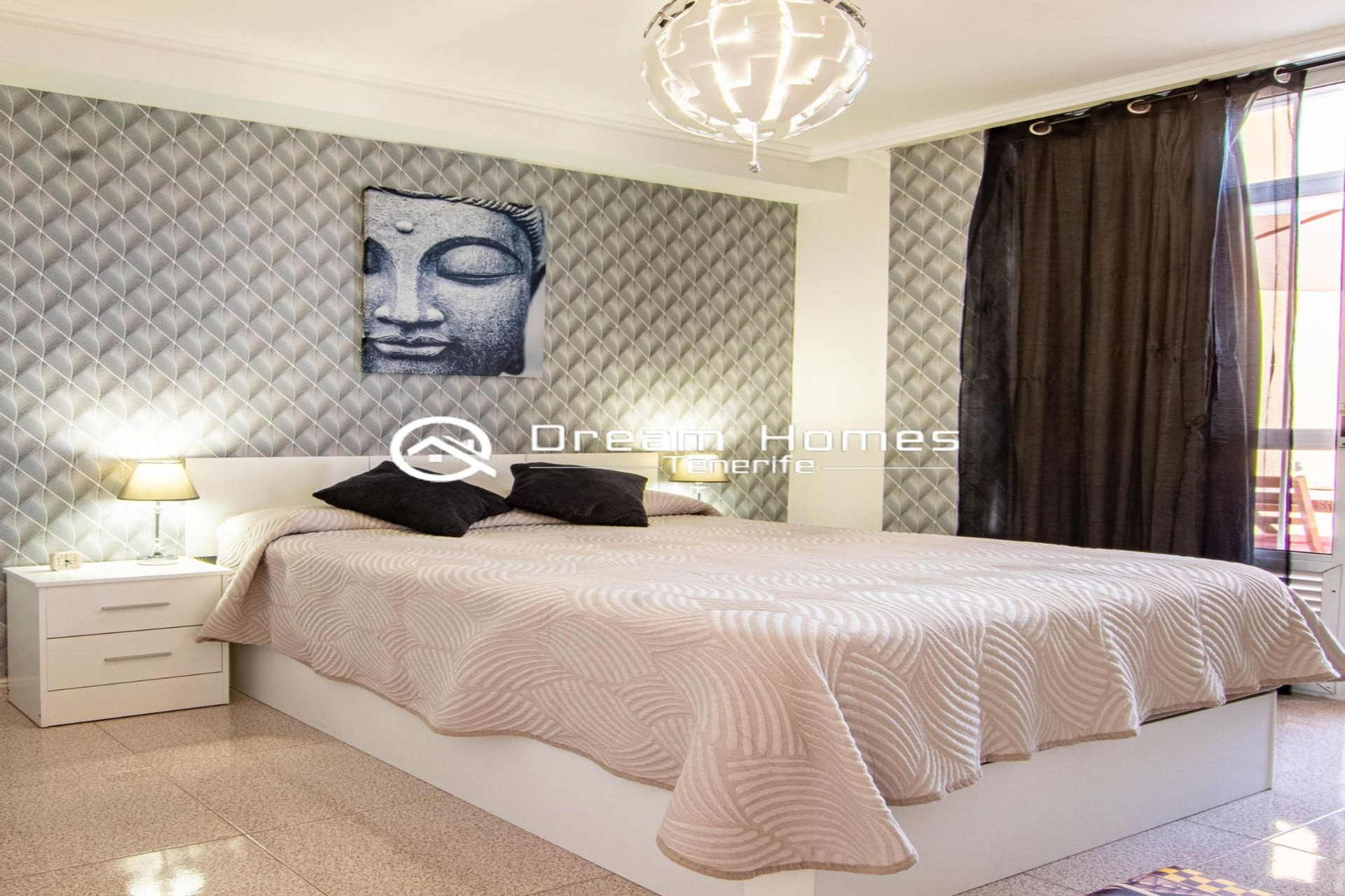 Breathtaking 1-Bedroom Apartment in Los Gigantes Bedroom Real Estate Dream Homes Tenerife