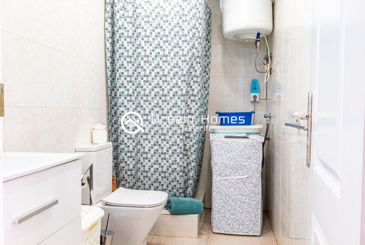 Breathtaking 1-Bedroom Apartment in Los Gigantes Bathroom Real Estate Dream Homes Tenerife