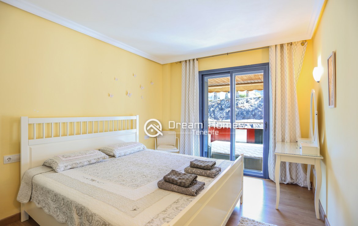 Cliffside Oceanview Apartment Bedroom Real Estate Dream Homes Tenerife