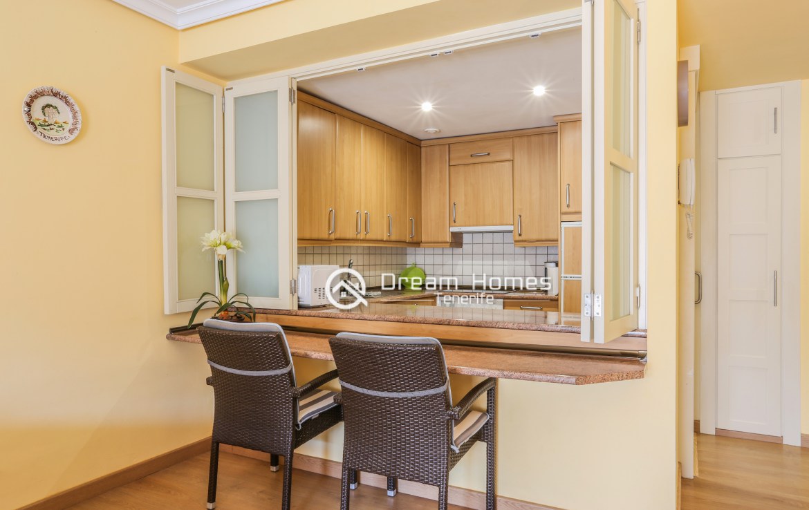 Cliffside Oceanview Apartment Kitchen Real Estate Dream Homes Tenerife
