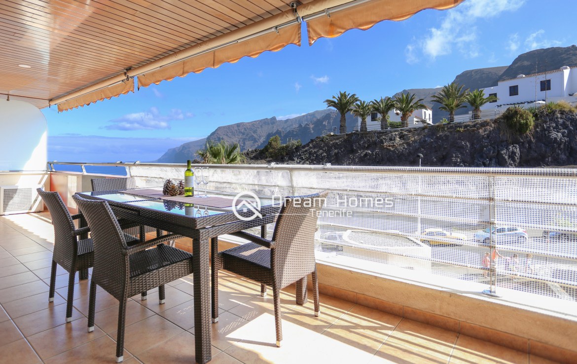 Cliffside Oceanview Apartment Terrace Real Estate Dream Homes Tenerife