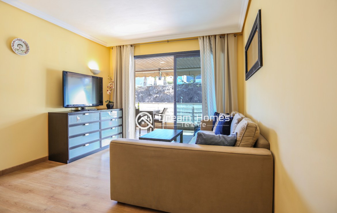Cliffside Oceanview Apartment Living Room Real Estate Dream Homes Tenerife