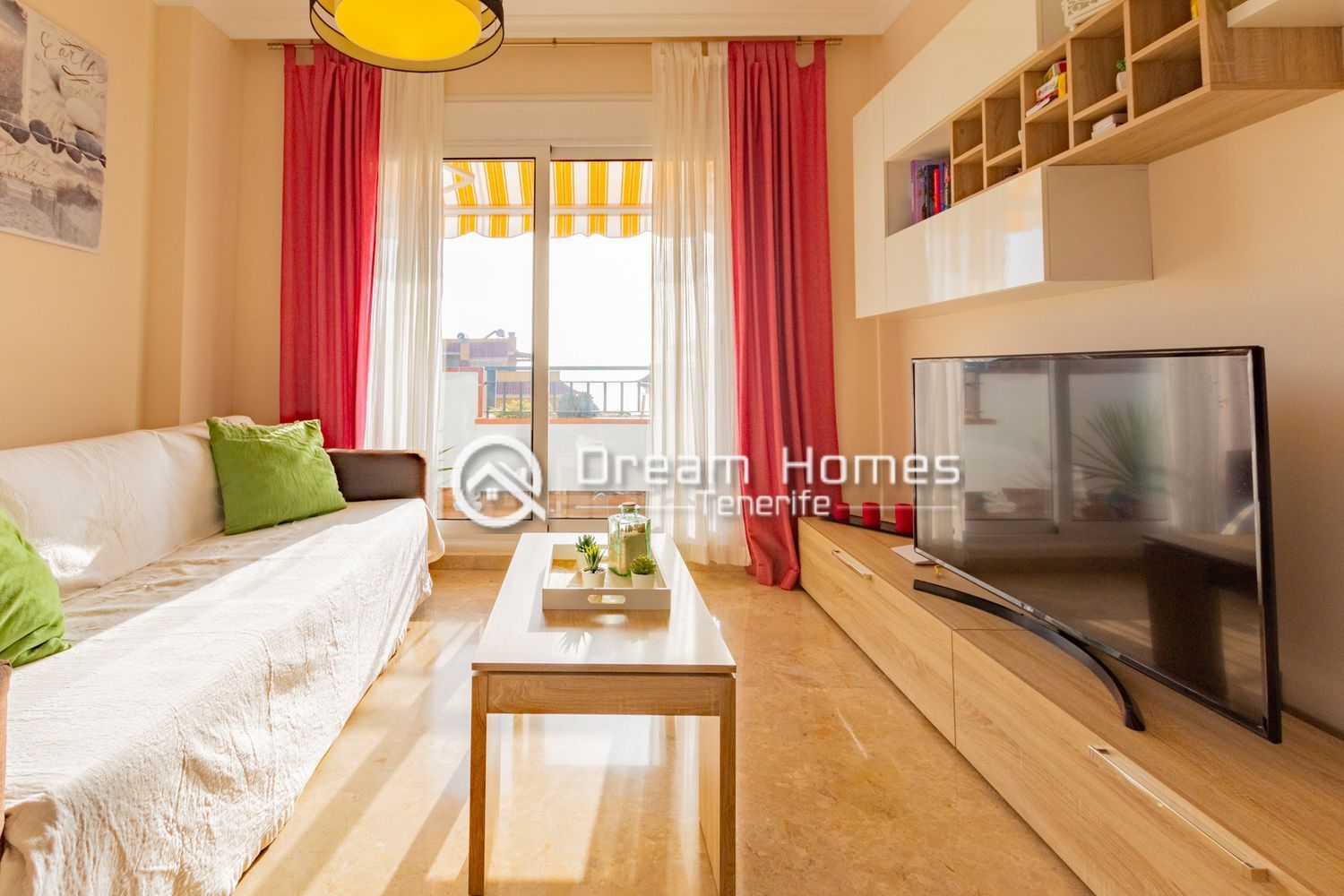 Cozy and Spacious 1BR Apartment Living Room Real Estate Dream Homes Tenerife