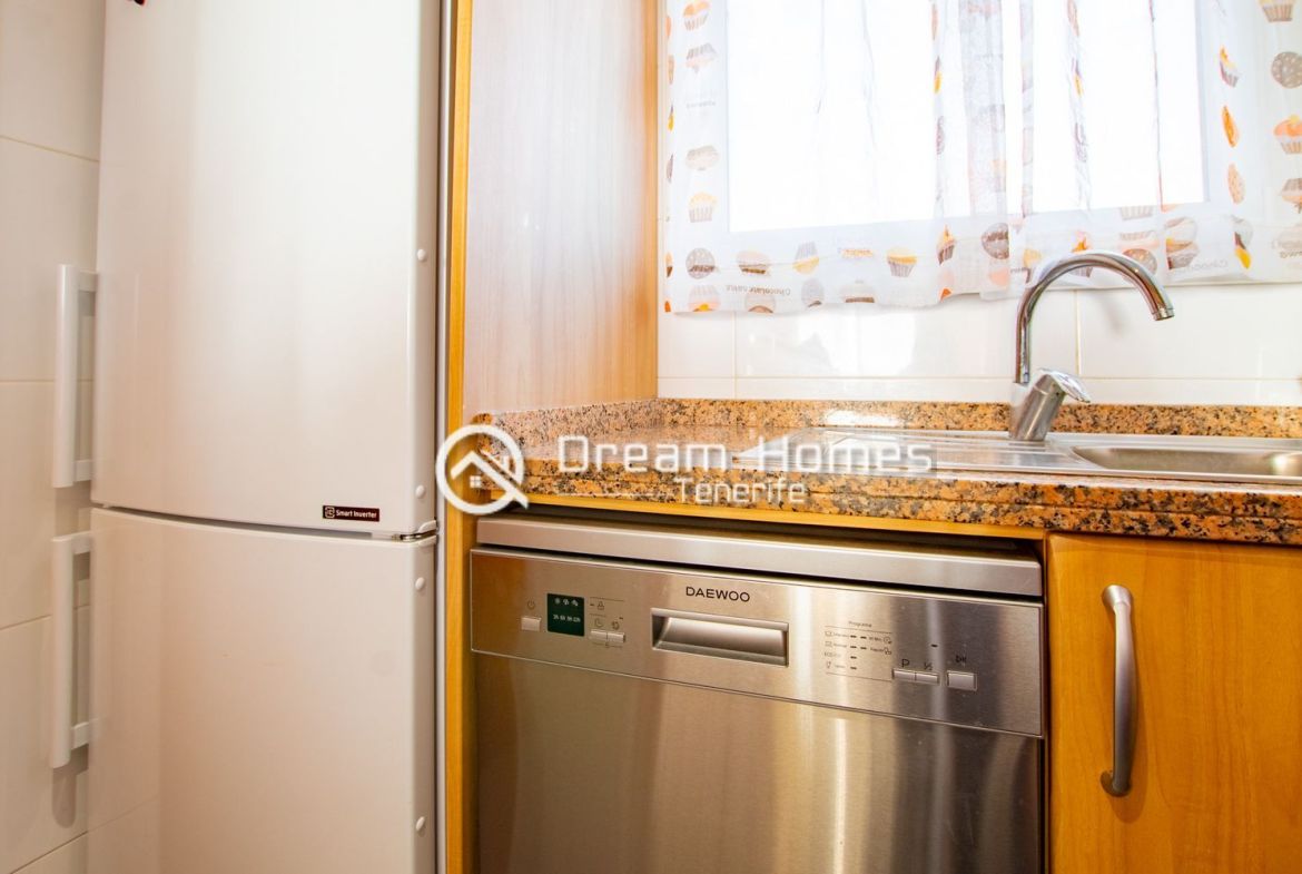 Cozy and Spacious 1BR Apartment Kitchen Real Estate Dream Homes Tenerife