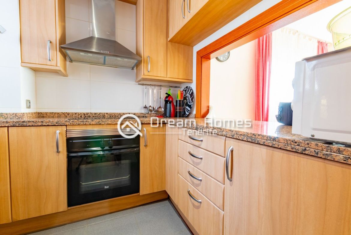 Cozy and Spacious 1BR Apartment Kitchen Real Estate Dream Homes Tenerife