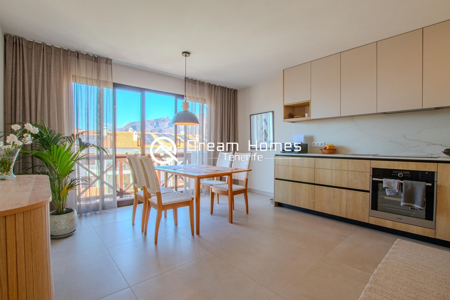 Elegant Penthouse with Sea Views Dining Area Real Estate Dream Homes Tenerife