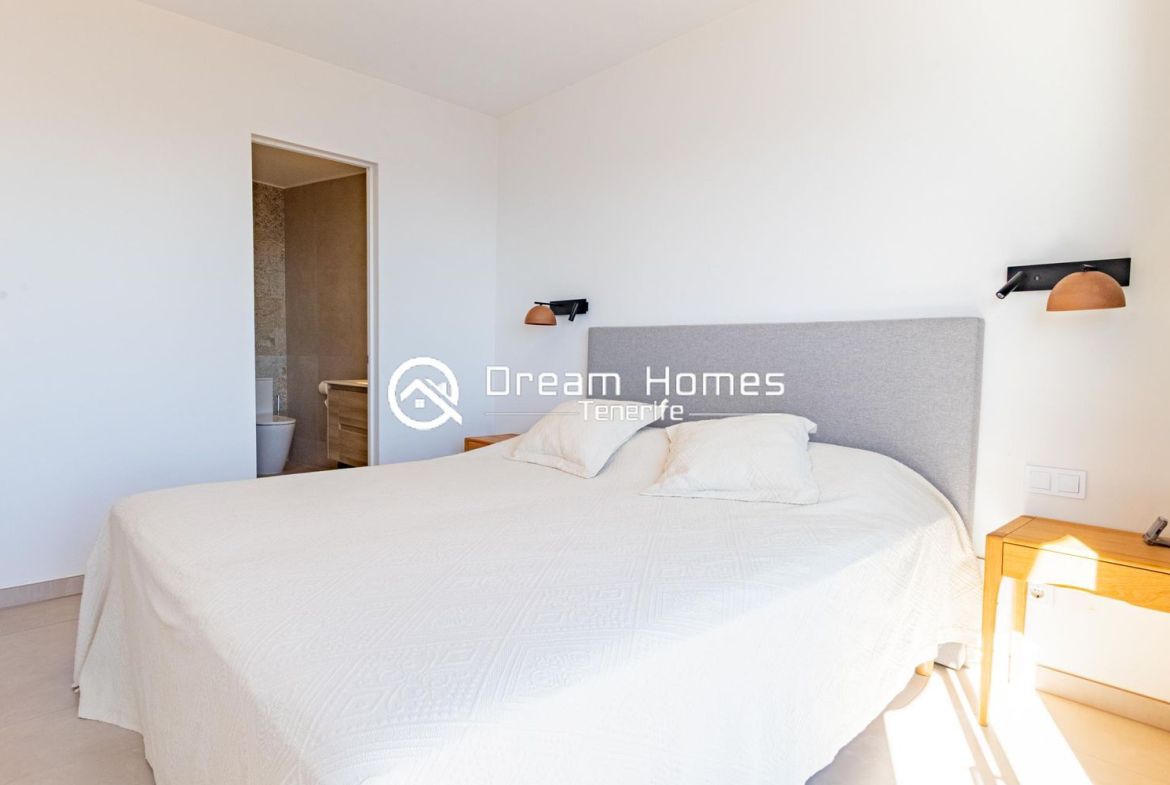 Elegant Penthouse with Sea Views Bedroom Real Estate Dream Homes Tenerife