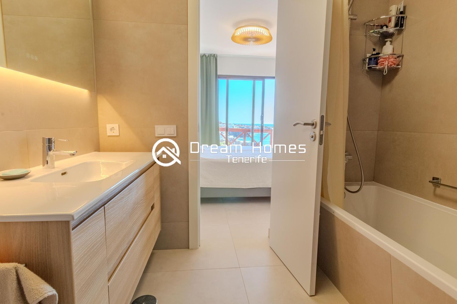 Elegant Penthouse with Sea Views Bathroom Real Estate Dream Homes Tenerife