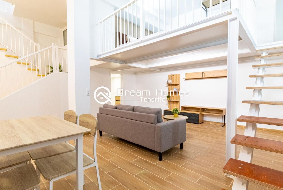 Freshly Renovated Loft Living Room Real Estate Dream Homes Tenerife