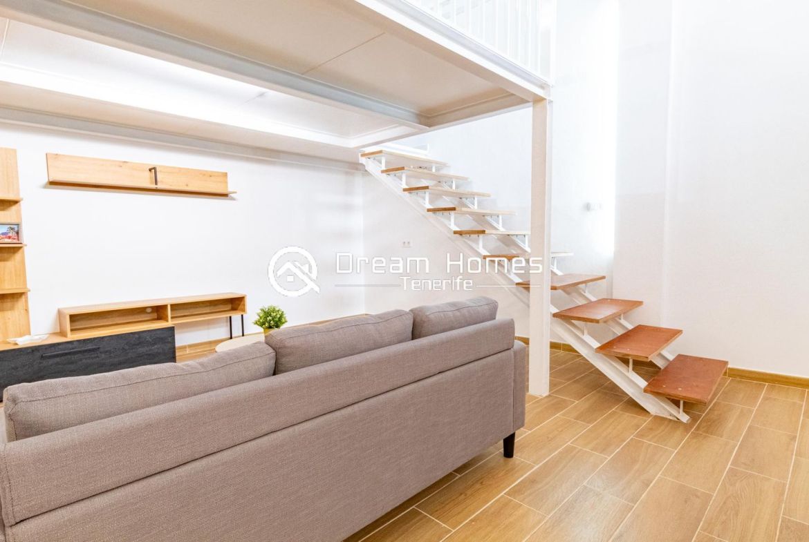 Freshly Renovated Loft Living Room Real Estate Dream Homes Tenerife