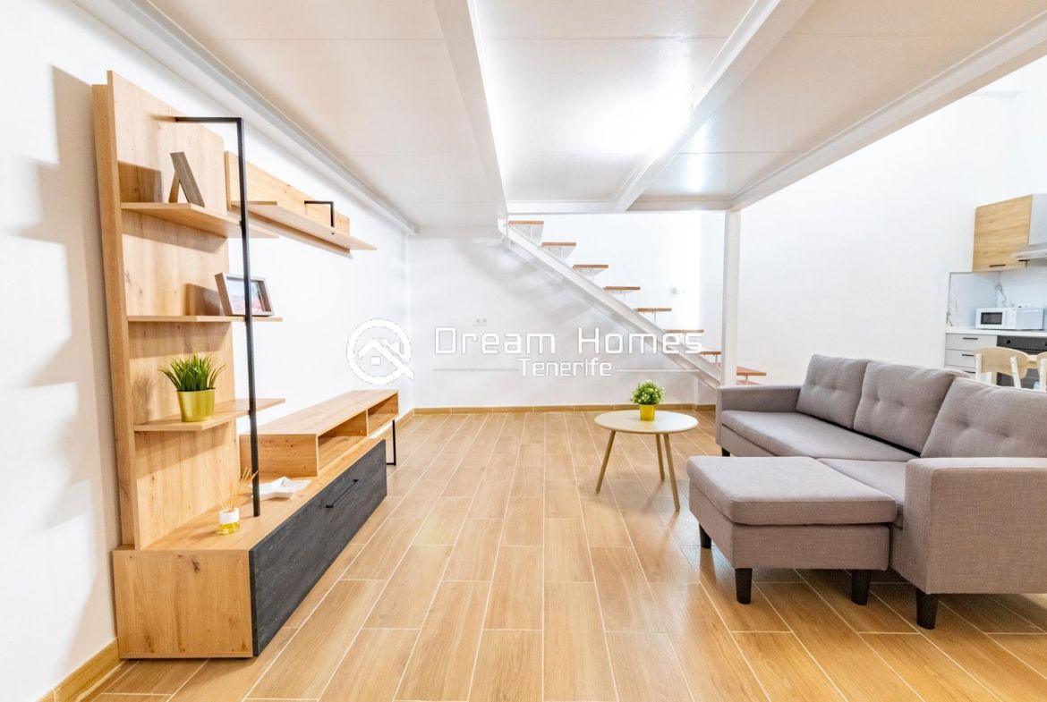 Freshly Renovated Loft Living Room Real Estate Dream Homes Tenerife