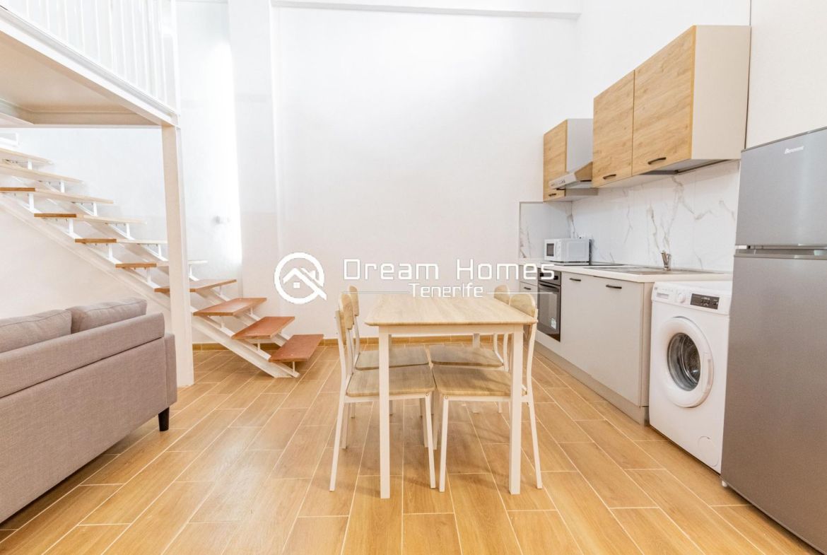 Freshly Renovated Loft Kitchen Real Estate Dream Homes Tenerife