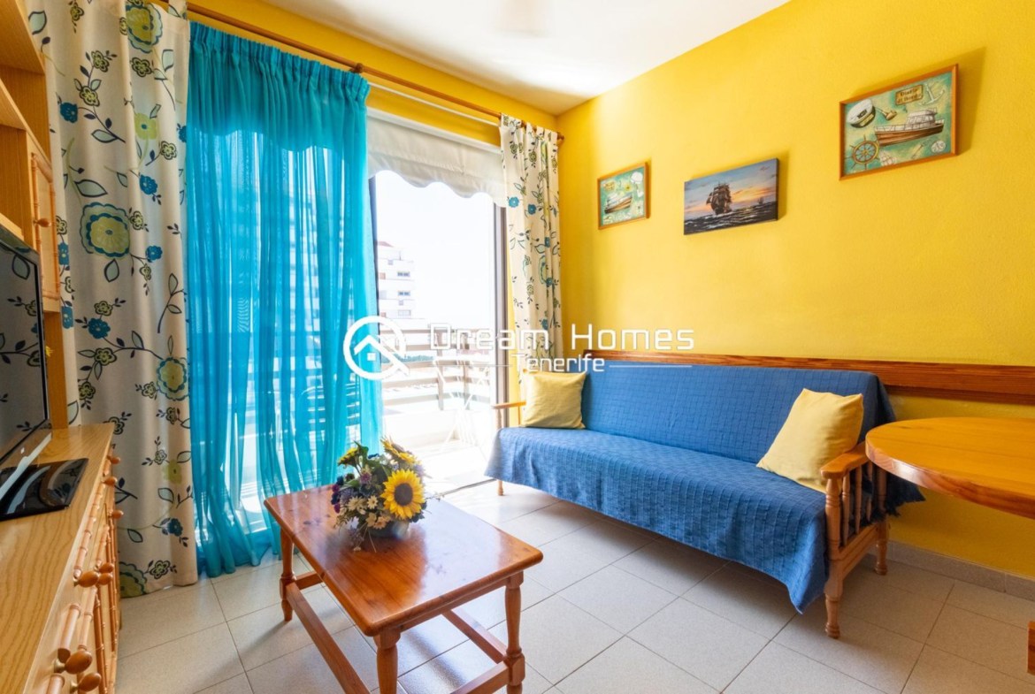 Fully Furnished 2BR Apartment Living Room Real Estate Dream Homes Tenerife