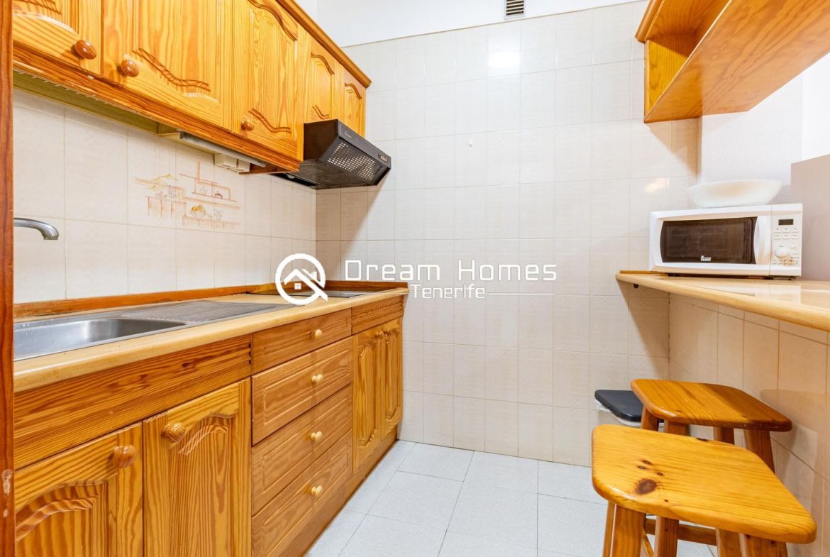 Sea View Apartment Kitchen Real Estate Dream Homes Tenerife