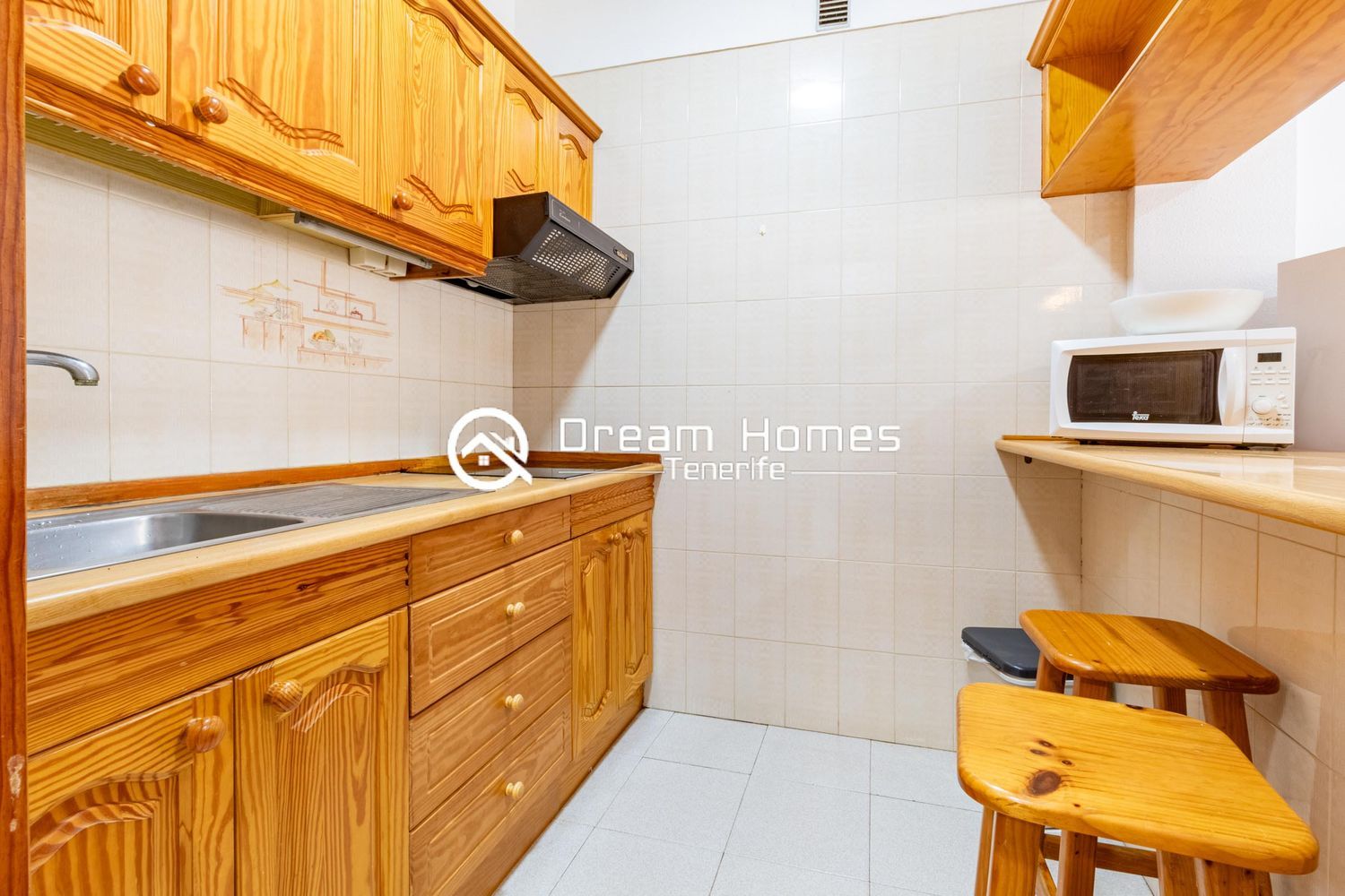 Sea View Apartment Kitchen Real Estate Dream Homes Tenerife