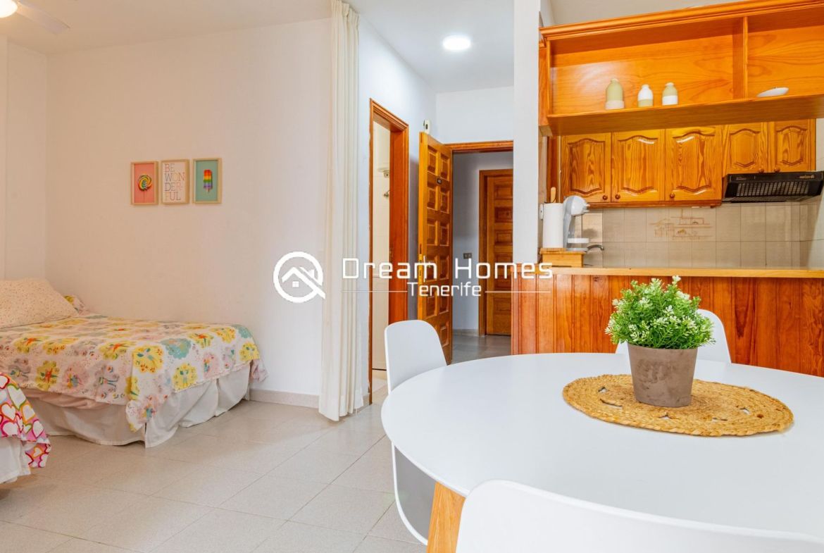 Sea View Apartment Dining Area Real Estate Dream Homes Tenerife