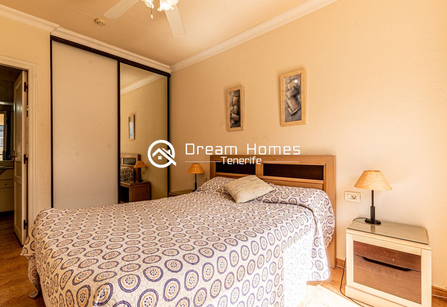 Sun-Filled 2BR Apartment Bedroom Real Estate Dream Homes Tenerife