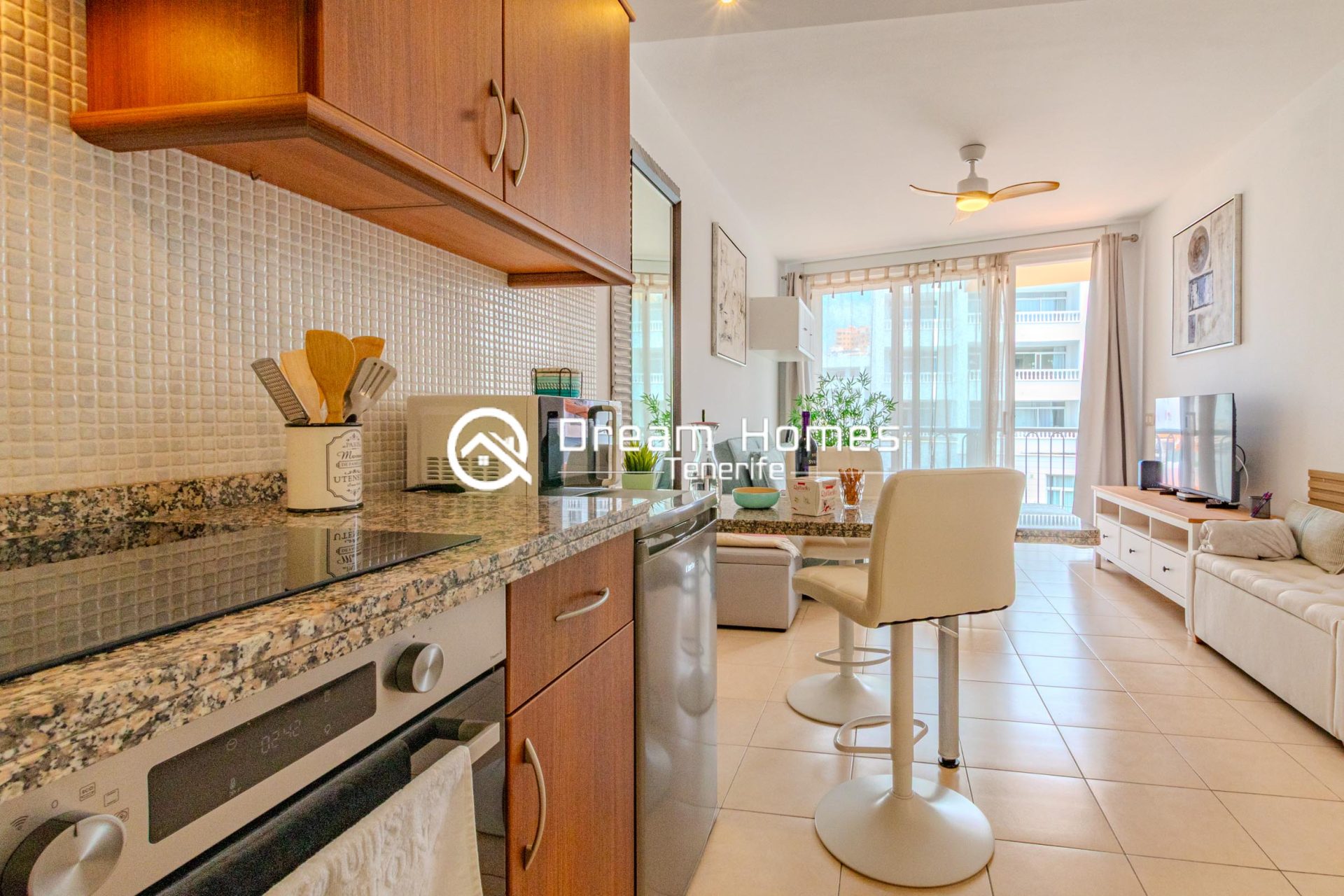 11For Rent One Bedroom Apartment Terrace Ocean View Swimming Pool Puerto de Santiago