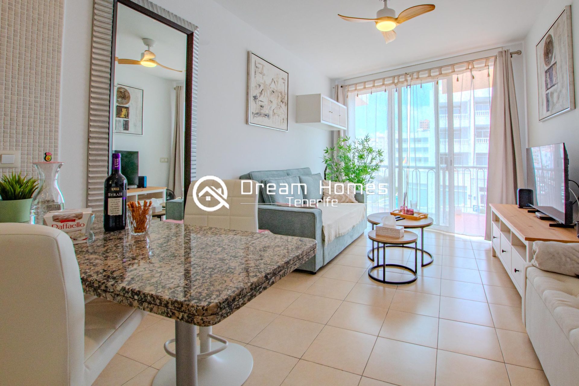 3For Rent One Bedroom Apartment Terrace Ocean View Swimming Pool Puerto de Santiago